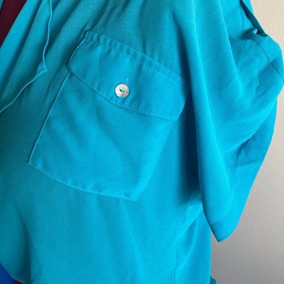 Capri Hi-Low Blouse - Picture 7 of 11